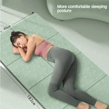 NEOBA Foldable TPE Non-Slip Yoga Mat for Travel & Fitness