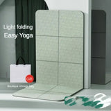 NEOBA Foldable TPE Non-Slip Yoga Mat for Travel & Fitness
