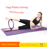 NNEOBA Colorful Pilates Yoga Ring for Home Fitness