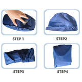 NNETM Compact Inflatable Yoga Cushion Footrest