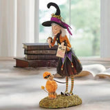 NNEOBA Halloween Bewitching Witch Doll Figurine