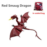 NNEOBA Red Smaug Flame Dragon Building Blocks