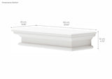 NNENVS Floating Wall Shelf, Medium