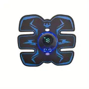NNETM Rechargeable Remote Control Abdominal Muscle Toner, Muscle Trainer, Body Muscle Stimulator EMS Massager- Tone Your Abs, Hips, And Buttocks At Home