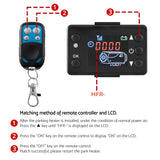NNEDSZ 5KW Portable Diesel Air Heater Remote Control LCD Display Quick Heat Car RV Bus Boat