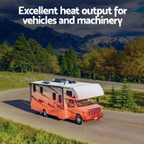 NNEDSZ Diesel Air Heater 12V 5KW LCD Display Remote Control for Car Bus RV Indoor 10L