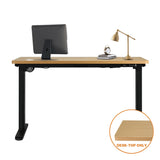 NNEED Standing Desk Board with Drilled Hole Oak 120x60cm