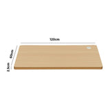 NNEED Standing Desk Board with Drilled Hole Oak 120x60cm