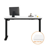 NNEED Standing Desk Board with Drilled Hole White 120x60cm