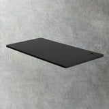 NNEED Standing Desk Top with Drilled Hole Black 140x70cm