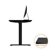 NNEED Standing Desk Top with Drilled Hole Black 140x70cm