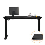 NNEED Standing Desk Top with Drilled Hole Black 140x70cm