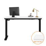 NNEED Standing Desk Top with Drilled Hole White 140x70cm
