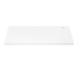 NNEED Standing Desk Top with Drilled Hole White 140x70cm