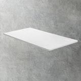 NNEED Standing Desk Top with Drilled Hole White 150x75cm