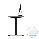 NNEED Standing Desk Top with Drilled Hole White 150x75cm