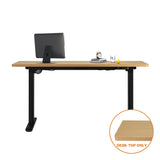 NNEED Standing Desk Top with Drilled Hole OAK 160x75cm