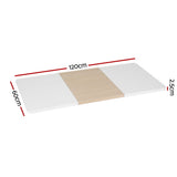 NNEDSZ Artiss Standing Desk Top Whtie Pine 120CM