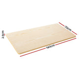 NNEDSZ Artiss Standing Desk Top White Oak 140CM