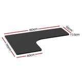 NNEDSZ Artiss Standing Desk Top L-shape Black 160CM