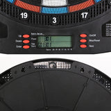 NNEDSZ 13.5" Dartboard Dart Board with Soft Tip Darts Electronic Scorer 32 Games