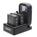 Remote Control Charger For Dual Batteries With Usb Cable For Gopro Hero7 / 6 / 5-1915196749799100420