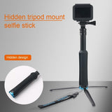 Foldable Tripod Selfie Stick For Action Cameras - 23.5-81Cm Length-1915197152213209097
