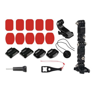 Multi-Joint Arm Mount Set For Cycling Helmets - Compatible With Dji Action Gopro And Other Action Cameras-1915197637083140097