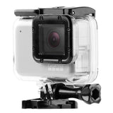 Waterproof Touch Back Cover For Gopro Hero7 - White / Silver-1915197288167378945