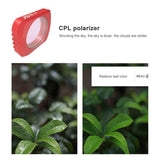 5-In-1 Super Wide Angle Lens With Macro Cpl And Nd16 Filters For Dji Pocket-1915197297193521154