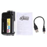 16Mp 16X Digital Video Camera With 2.0 Lcd Screen 1280X720P Hd 16X Zoom - Black-1915196766203023365