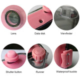 Retro Film Camera For Kids - Waterproof 5M - Flowers Pattern-1915198384457781252