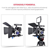 Video Camera Cage Stabilizer For Sony A7K / A72 / A73 / A7S2 / A7R3 / A7R2 / A7X Black-1915196805742727170