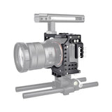 Video Camera Cage Stabilizer For Sony A7K / A72 / A73 / A7S2 / A7R3 / A7R2 / A7X Black-1915196805742727168