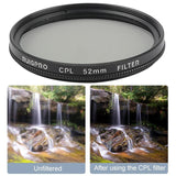 52Mm Professional Filter Set For Gopro Hero 7 / 6 / 5 With Adapter And Lens Cap-1915196990237577224