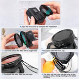 52Mm 8X Filter Kit For Gopro Hero 7 / 6 / 5 With Adapter And Lens Cap-1915198055993446406