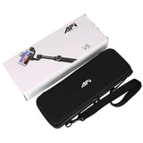 3-Axis Gimbal Stabilizer With Tripod Mount & Fill Light For Smartphones - Black-1915196771911471112