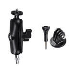 Universal Motorcycle Mount For Action Cameras With Tripod Adapter And Screw - 9Cm-1915196680442089479