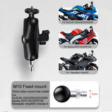 Universal Motorcycle Mount For Action Cameras - 14Cm Rod - Compatible With Gopro Insta360 Dji Action And More-1915196508731478022