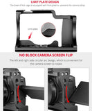 Video Camera Cage Stabilizer For Canon Eos M50 - Black-1915196512854478850