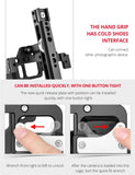 Video Camera Cage Stabilizer With Handle And Rail Rod For Nikon Z6 / Z7-1915196790118944772