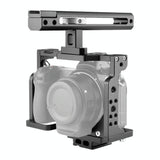 Video Camera Cage Stabilizer With Handle For Nikon Z6 / Z7 - Black-1915196486296145920