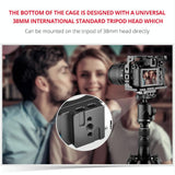 Video Camera Cage Stabilizer For Nikon Z6 / Z7 - Black-1915196497184559110