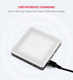 Portable 49-Led Phone Photography Fill Light With 6 Filters - Black-1915196701686239235