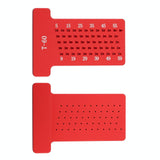 Woodworking T60 T-Shaped Aluminum Ruler For Marking And Fixing-1915197022378528771