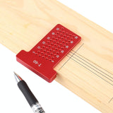 Woodworking T60 T-Shaped Aluminum Ruler For Marking And Fixing-1915197022378528773