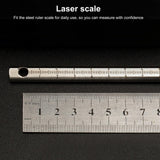 Woodworking Level Line Tool - Aluminum Alloy Ruler-1915198409820737538