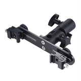 Dual Hot Shoe Flash Bracket - Compact And Versatile-1915197189336993794