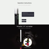 Handheld Led Fill Light For Video 1000Lm Dual Colour Black-1915196801141575685