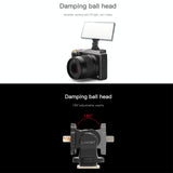 Universal Hot Shoe Damping Ball-Head Camera Bracket - Black-1915196507657736196
